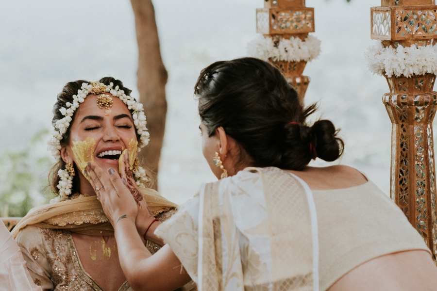 FIH Fotografie » Indian Haldi Ceremony 