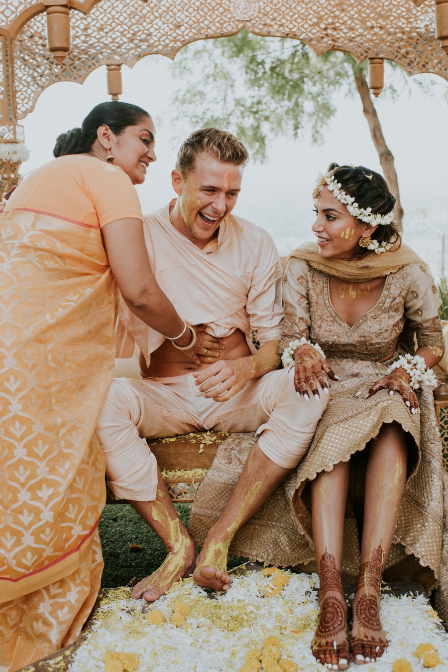 FIH Fotografie » Indian Haldi Ceremony 