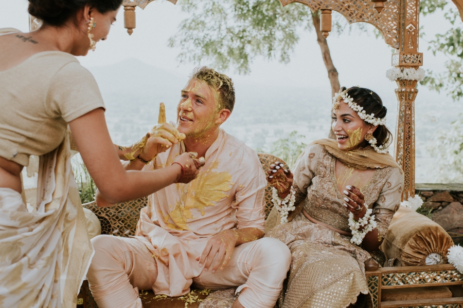 FIH Fotografie » Indian Haldi Ceremony 