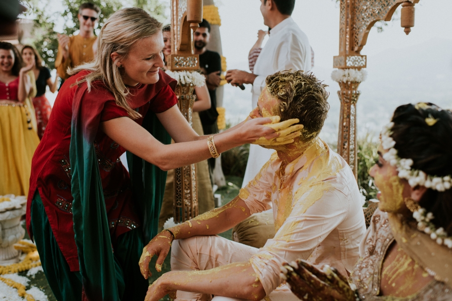 FIH Fotografie » Indian Haldi Ceremony 