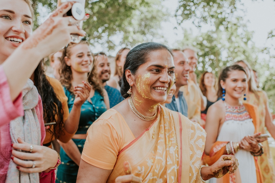 FIH Fotografie » Indian Haldi Ceremony 