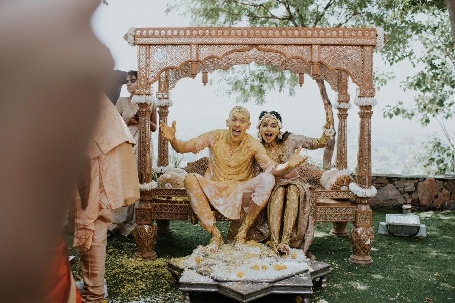 FIH Fotografie » Indian Haldi Ceremony 