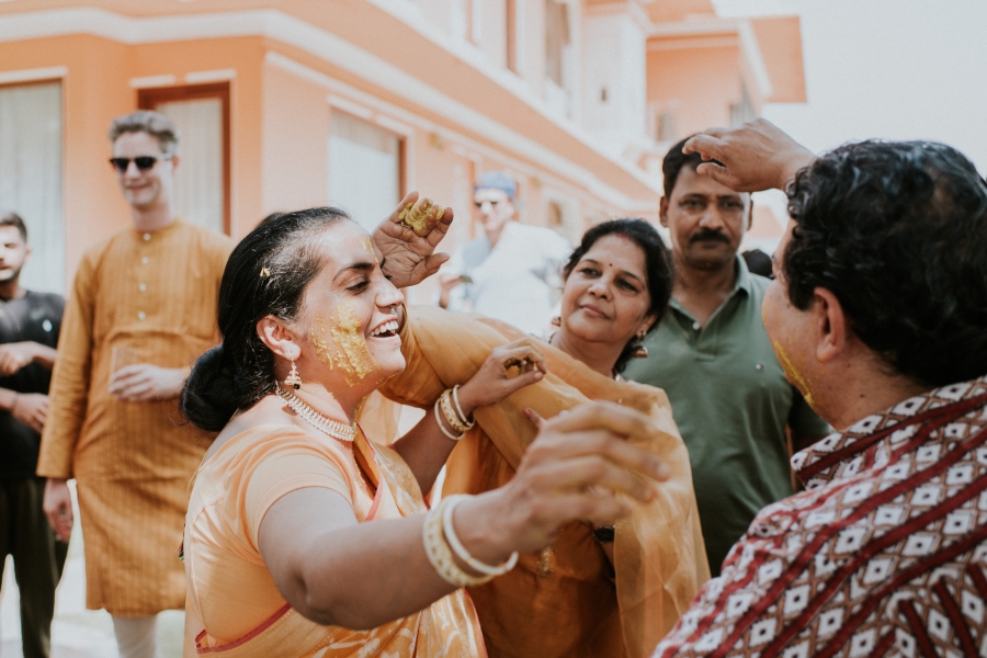 FIH Fotografie » Indian Haldi Ceremony 