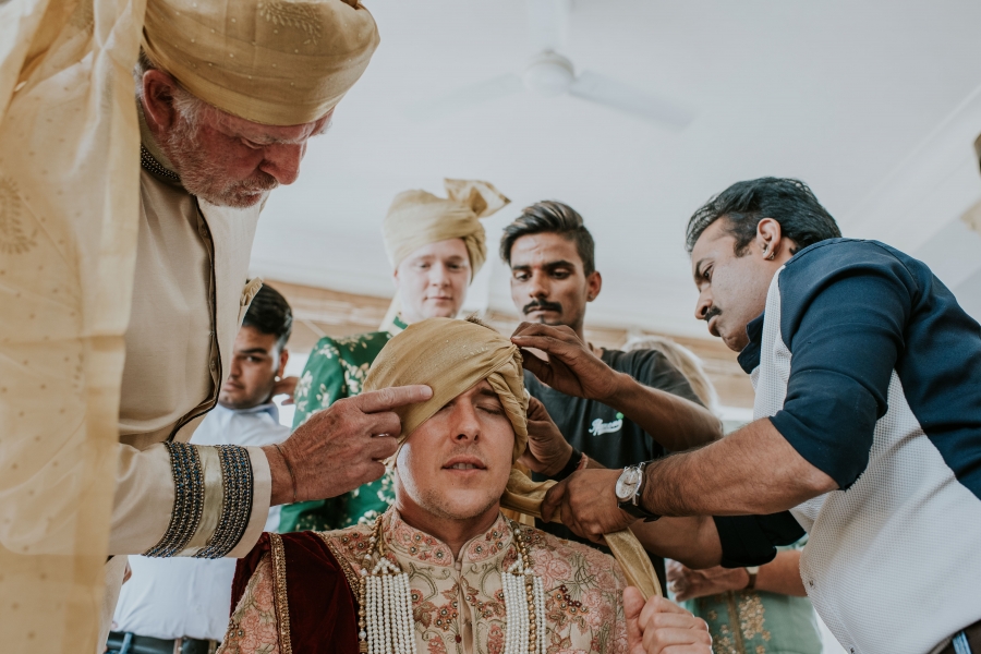 FIH Fotografie » Safa Tying (tulband ceremony)
