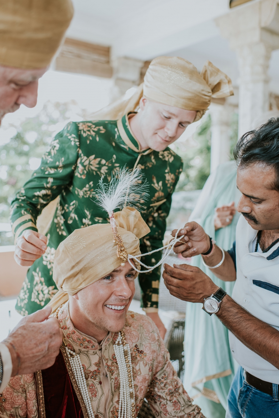 FIH Fotografie » Safa Tying (tulband ceremony)
