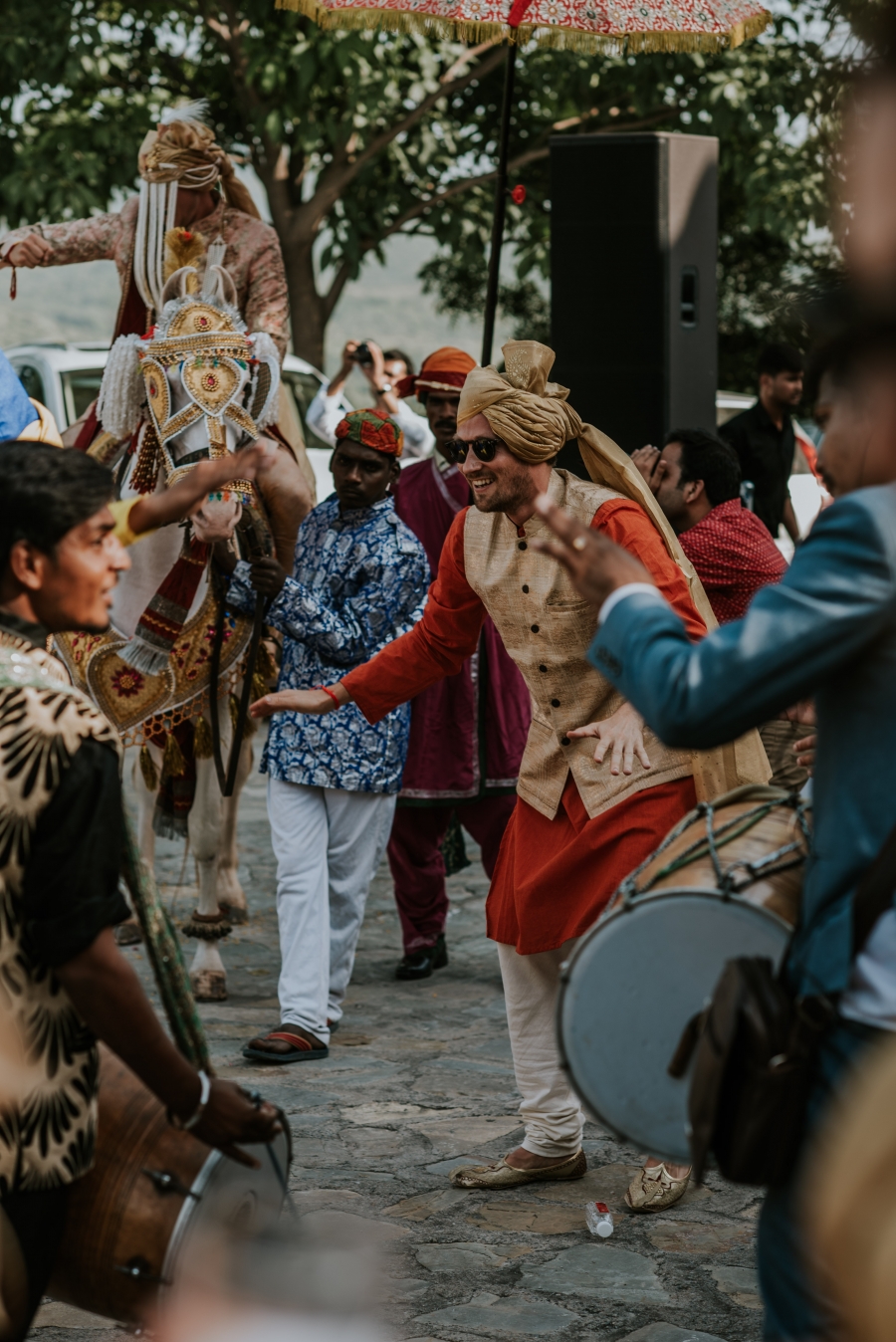 FIH Fotografie » Sehera Bandhi in and Baraat procession