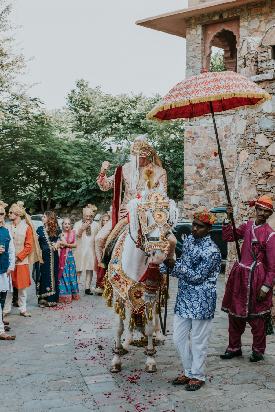FIH Fotografie » Sehera Bandhi in and Baraat procession